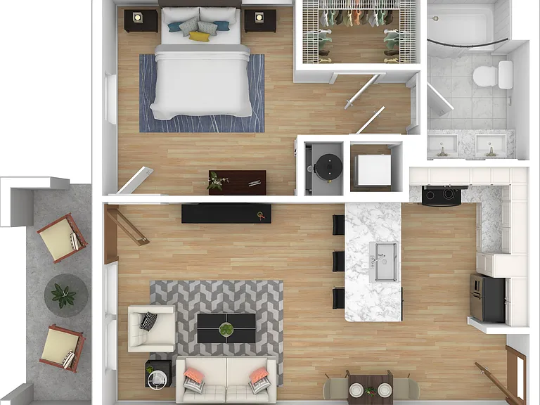 1 Bedroom Manor 1 Bedroom Manor