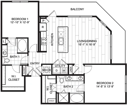 Floor plan B4