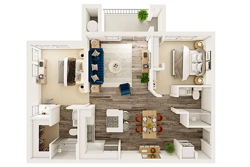 Floor plan B2