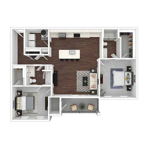 Floor plan B7 Trillium