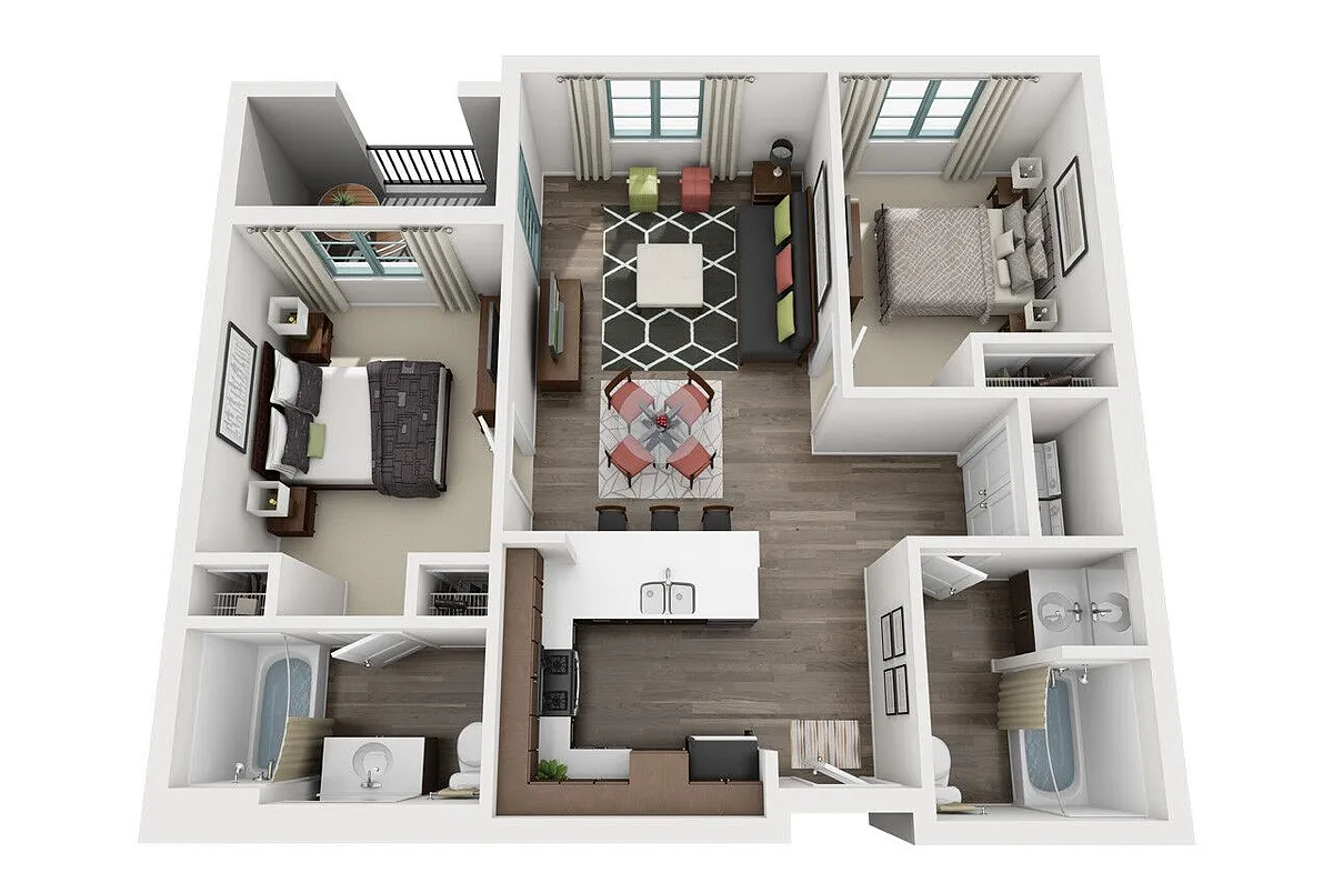 Floor plan B2