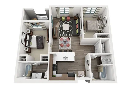 Floor plan B2