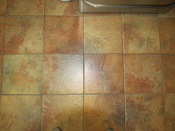 Tile floor