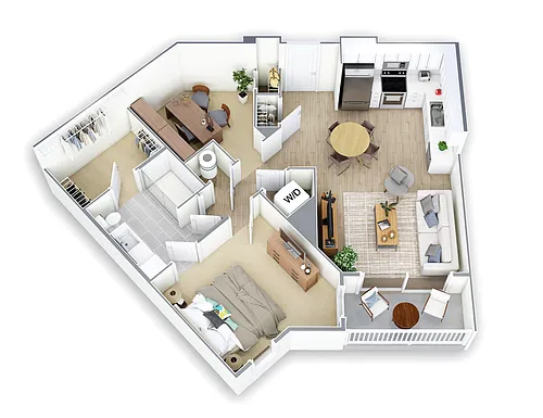 Floor plan Moss with Study