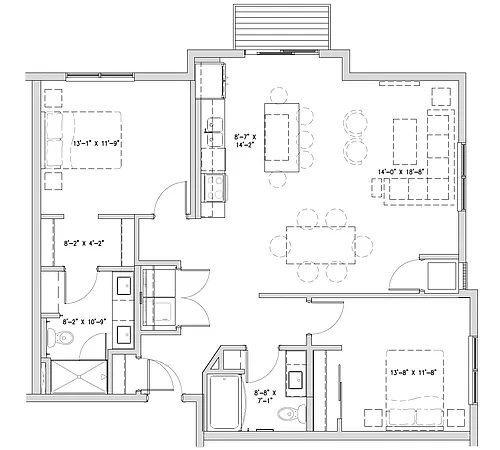 Floor plan Bayfront