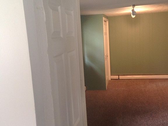 Bedroom area with closet