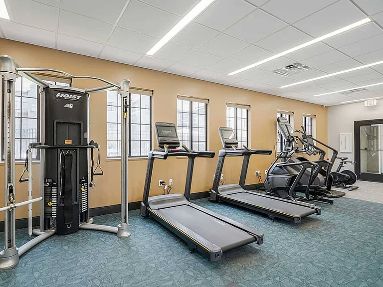 Stay fit on your schedule with our 24-hour fitness center.