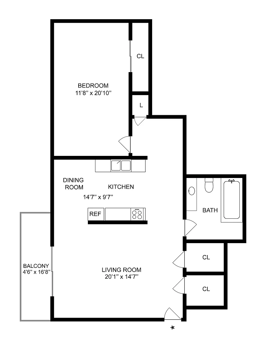 Floor plan A4
