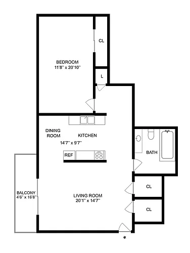 Floor plan A4