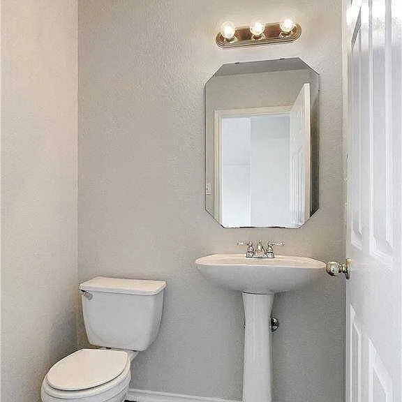 Powder room downstairs