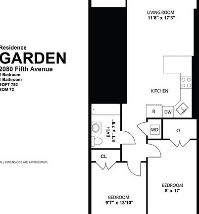 2nd image of 2080 5th Ave APT 1