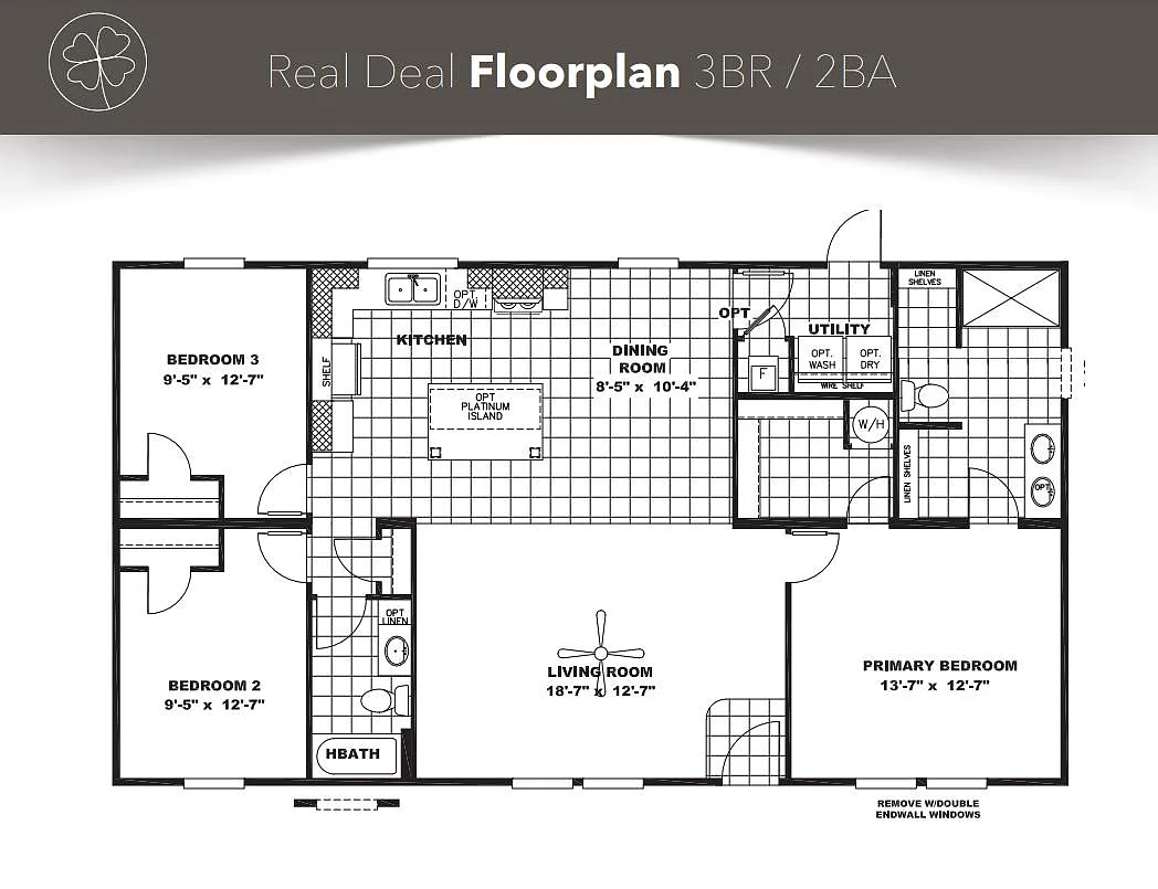 Floor plan Real Deal