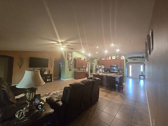 Open Living room and kitchen