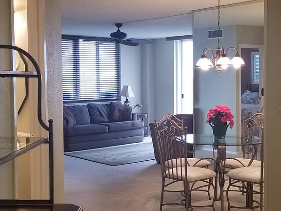 Looking from the kitchen in