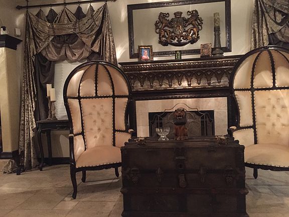 Don stairs fireplace