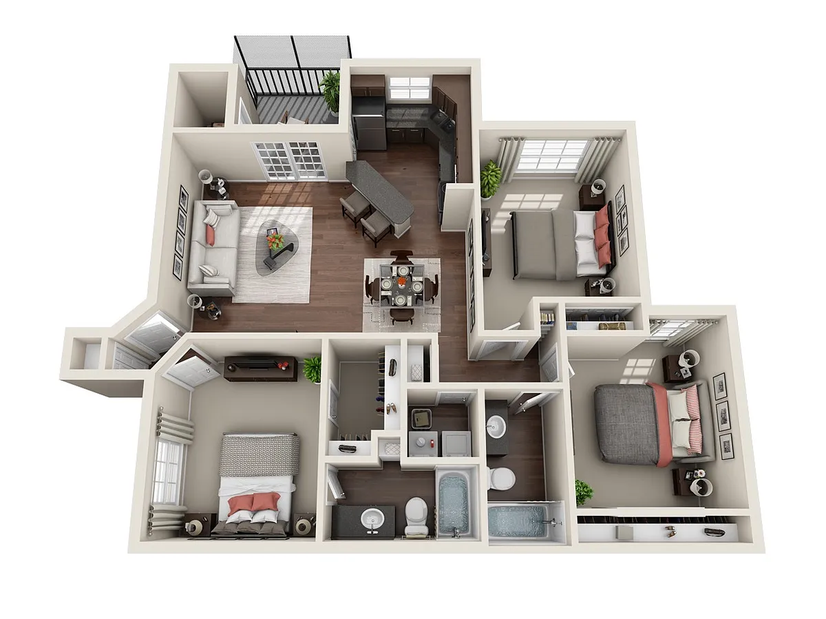 Floor plan Riverwalk
