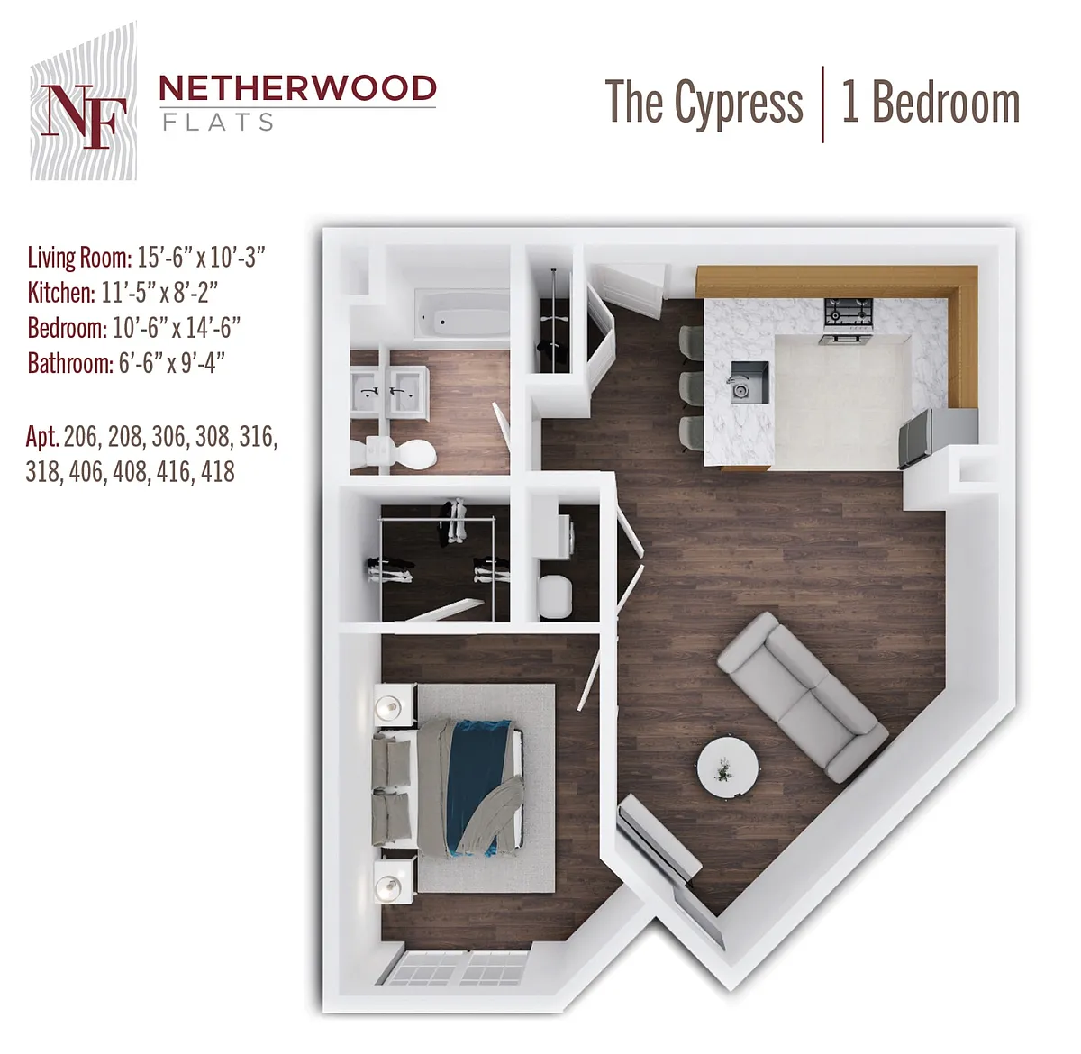 Floor plan Cypress