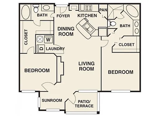Floor plan Crosby