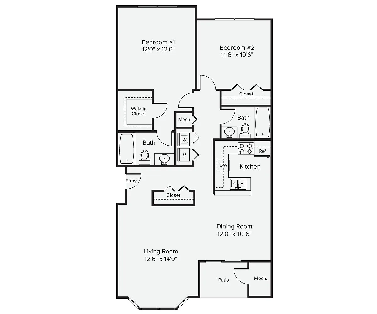 Floor plan B1