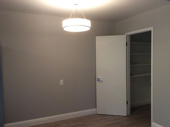 Dining area with view of walk in pantry