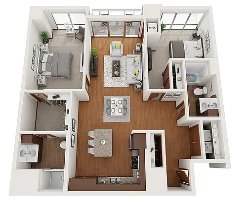 Floor plan W1