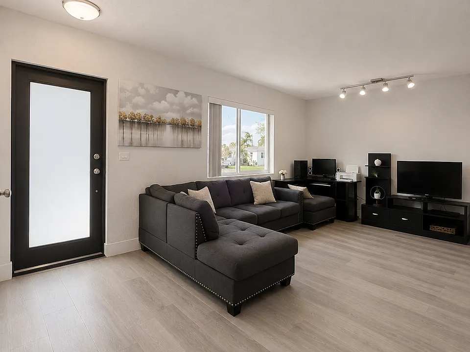 Living Room (view of Front Door)