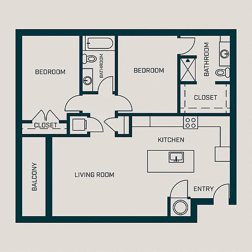Floor plan The Concord