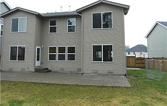 back of house (now a shed on right behind fence)