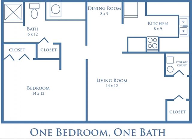 One Bedroom, One Bath - 750 sq. ft. One Bedroom, One Bath - 750 sq. ft.