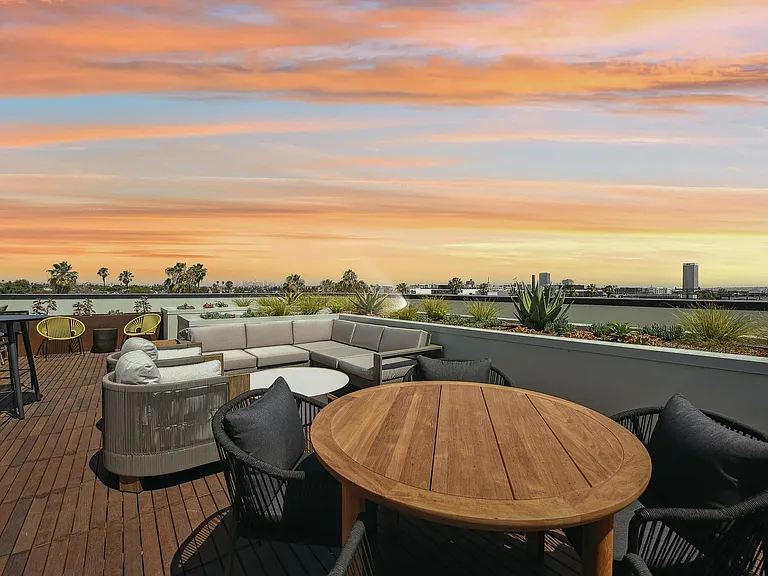 Rooftop Deck Nighttime