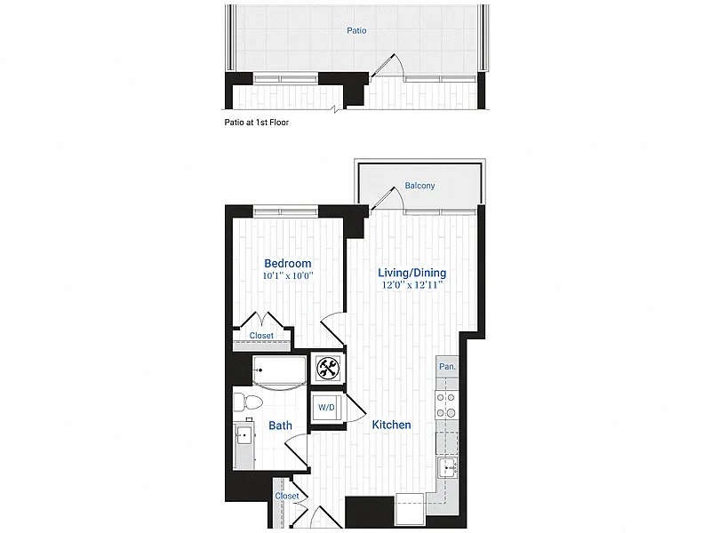 Floor plan A1F