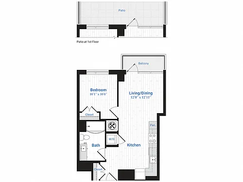Floor plan A1F