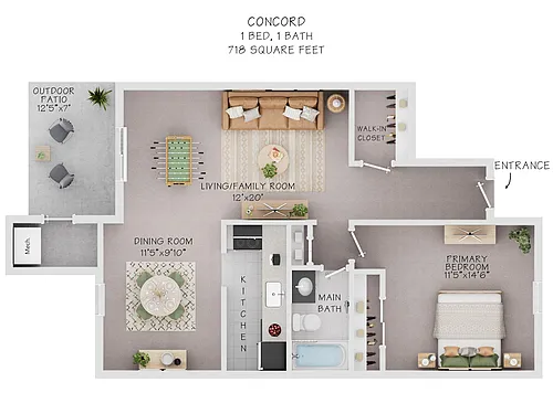 Floor plan Concord