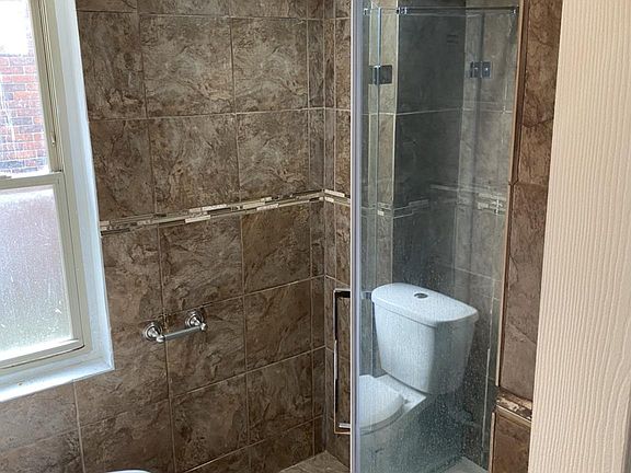 Bathroom downstairs with stand up shower