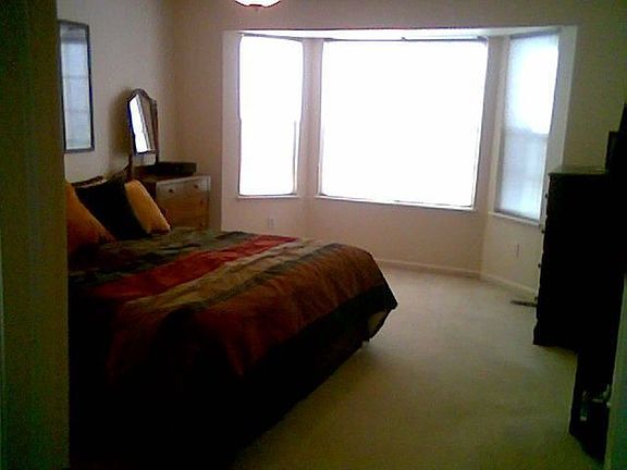 huge master with bay window