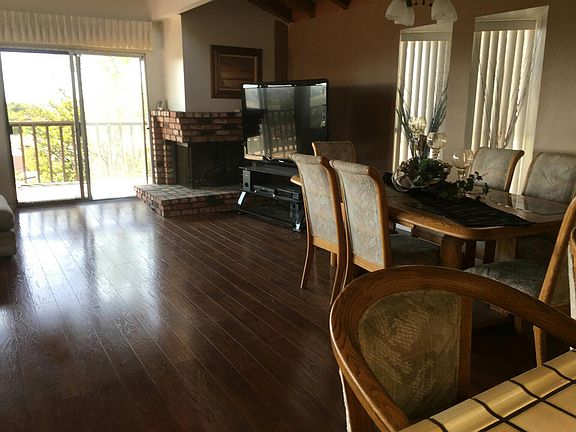 large living/dining area