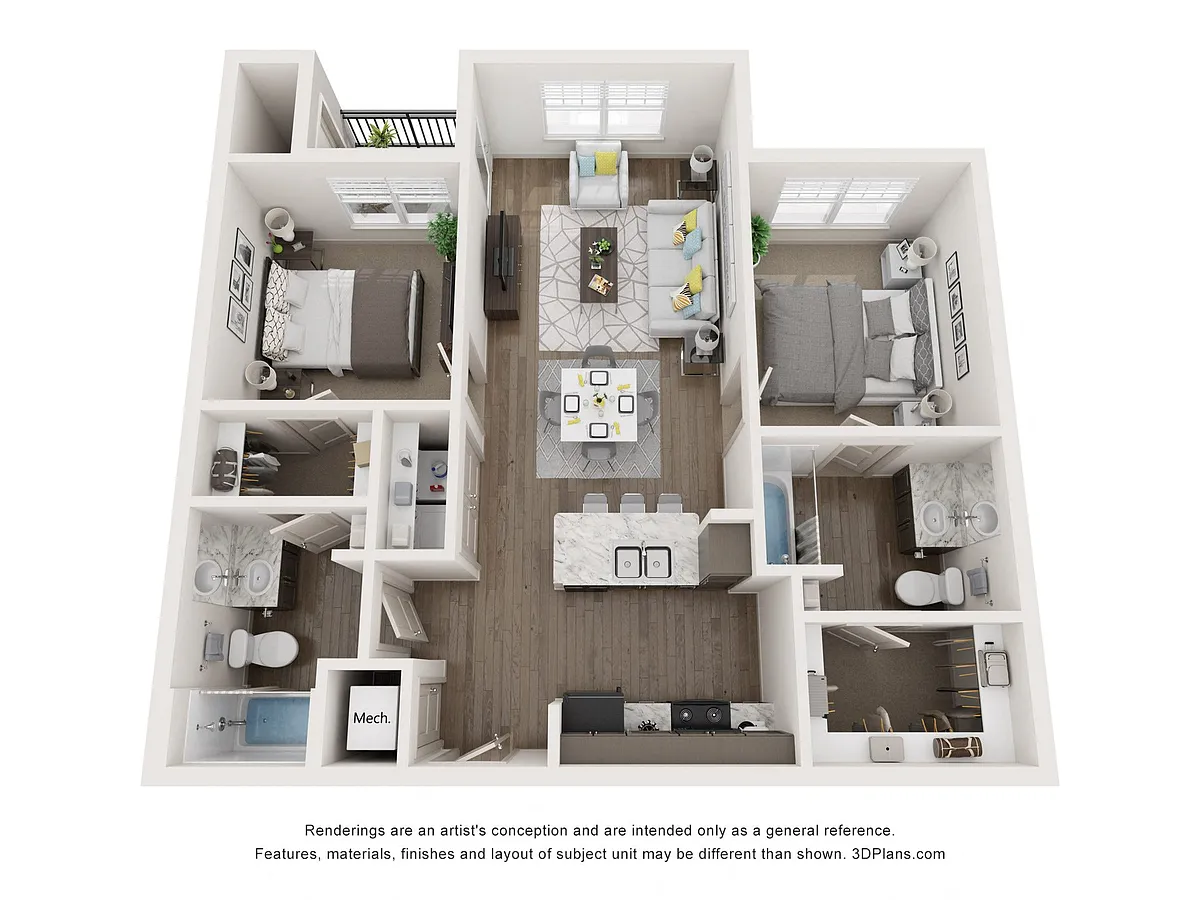 Floor plan B1