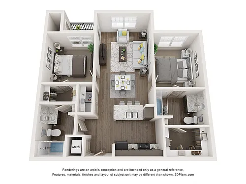 Floor plan B1
