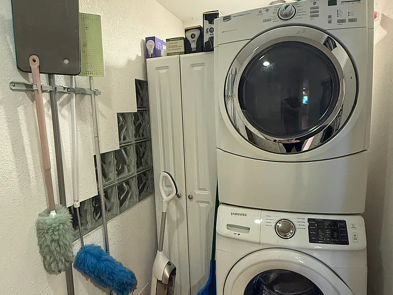 laundry area