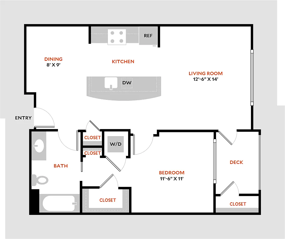 Floor plan Plan 1L