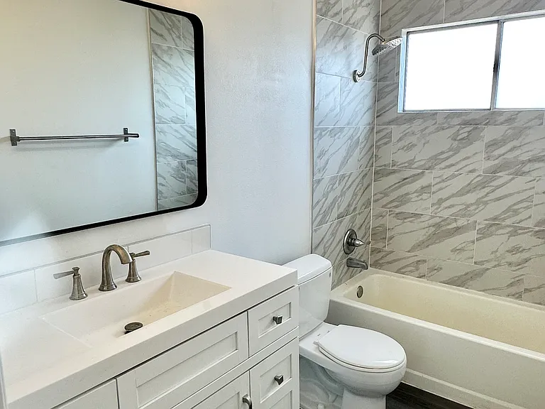 Bedroom 1 & 2 shared bathroom