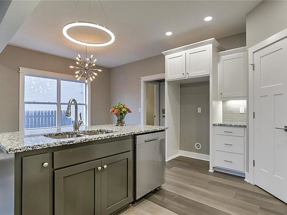 Full pantry on the right
