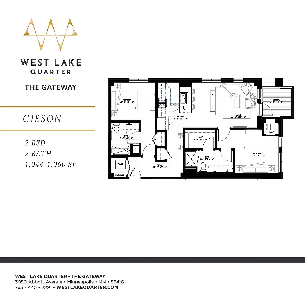 Floor plan Gibson