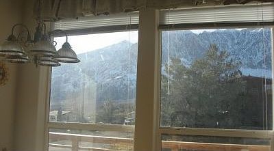 View from kitchen