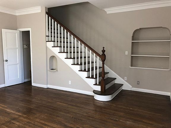 closet, staircase and built-ins