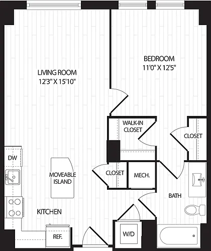 Floor plan Dalton_A9_694_nobalcony