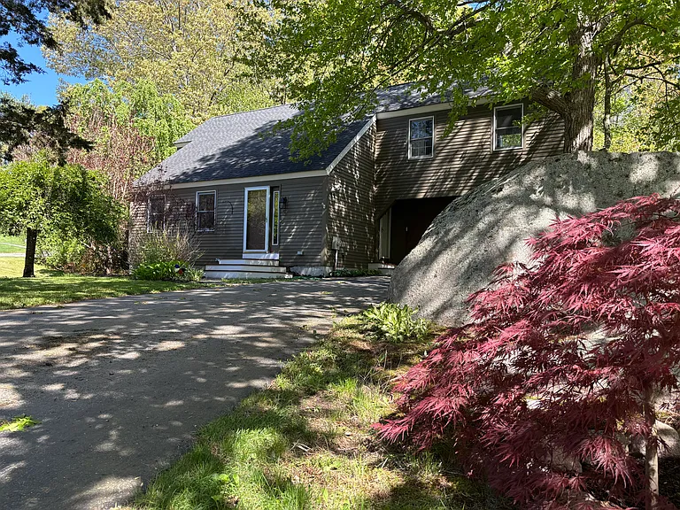 Front Entrance with Attached Two Car Garage