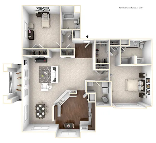 Floor plan The Fitzgerald