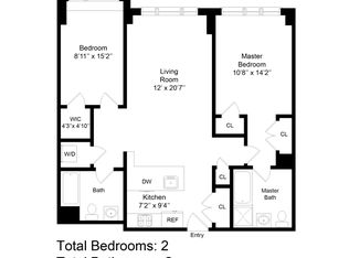 1702 Park Ave #810, Weehawken, NJ 07086