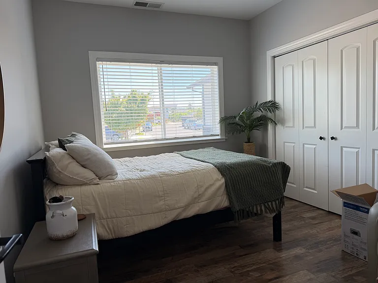 Bedroom 1 at the front of the house